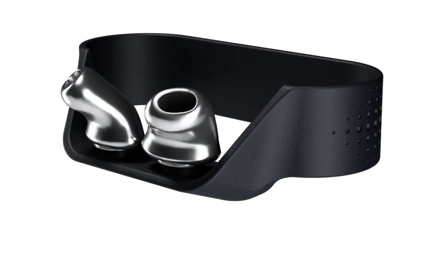 snug Ring mit Titan-Otoplastiken für das AirPods-Case